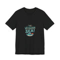 Vitamin Sea Tee — Beach Vacation Shirt with Wave & Palm Graphic