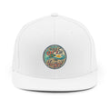 Snapback Hat – Retro 'SPF and IDGAF' Beach Embroidered Cap