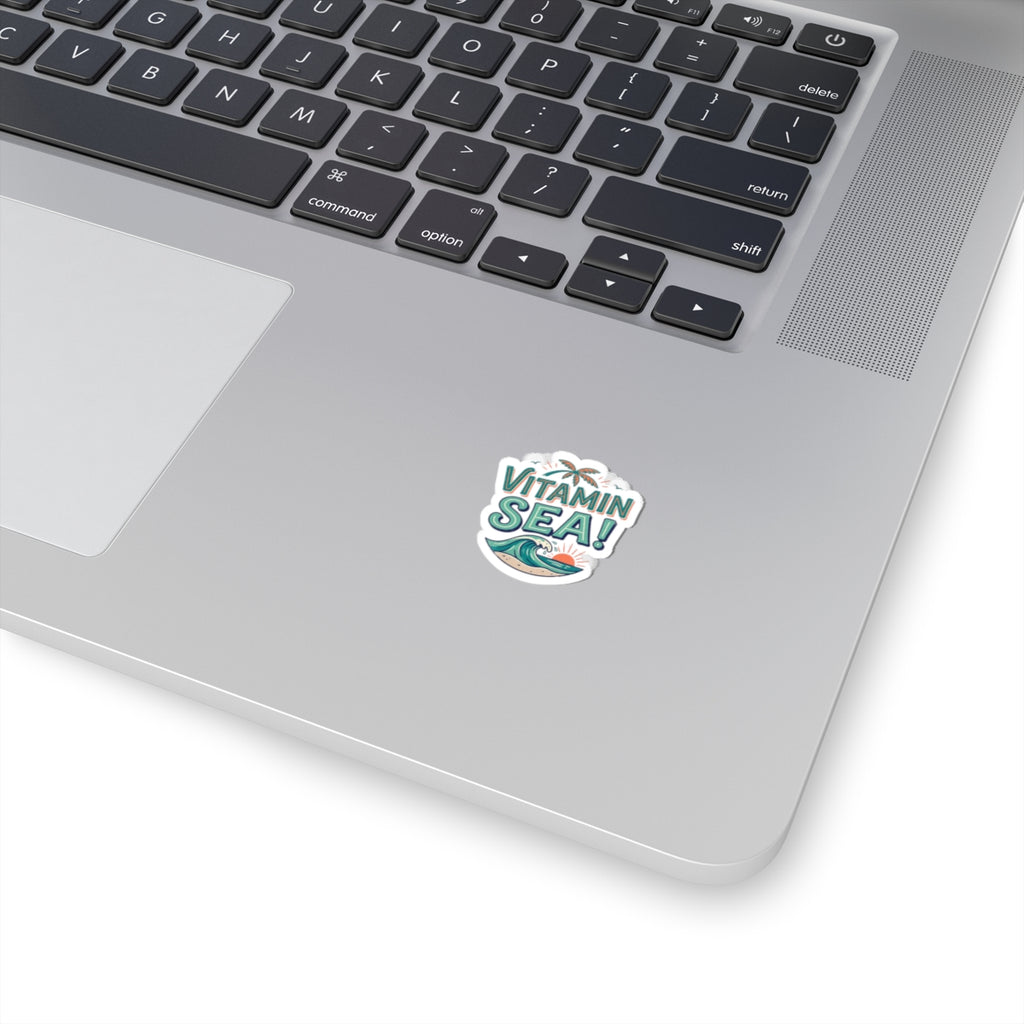 Vitamin Sea Kiss-Cut Sticker – Beach Wave Surf Decal