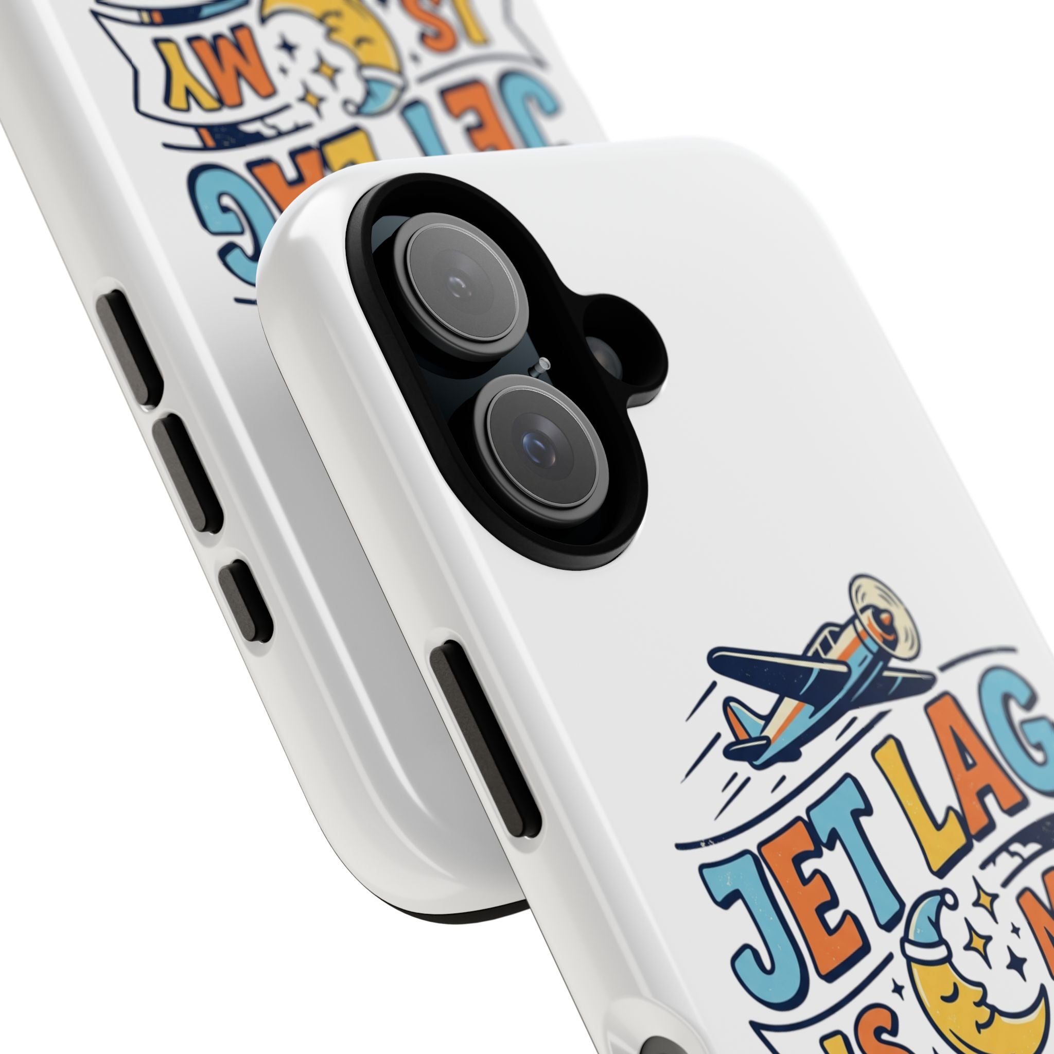 Jet Lag Is My Personality phone case | travel airplane design