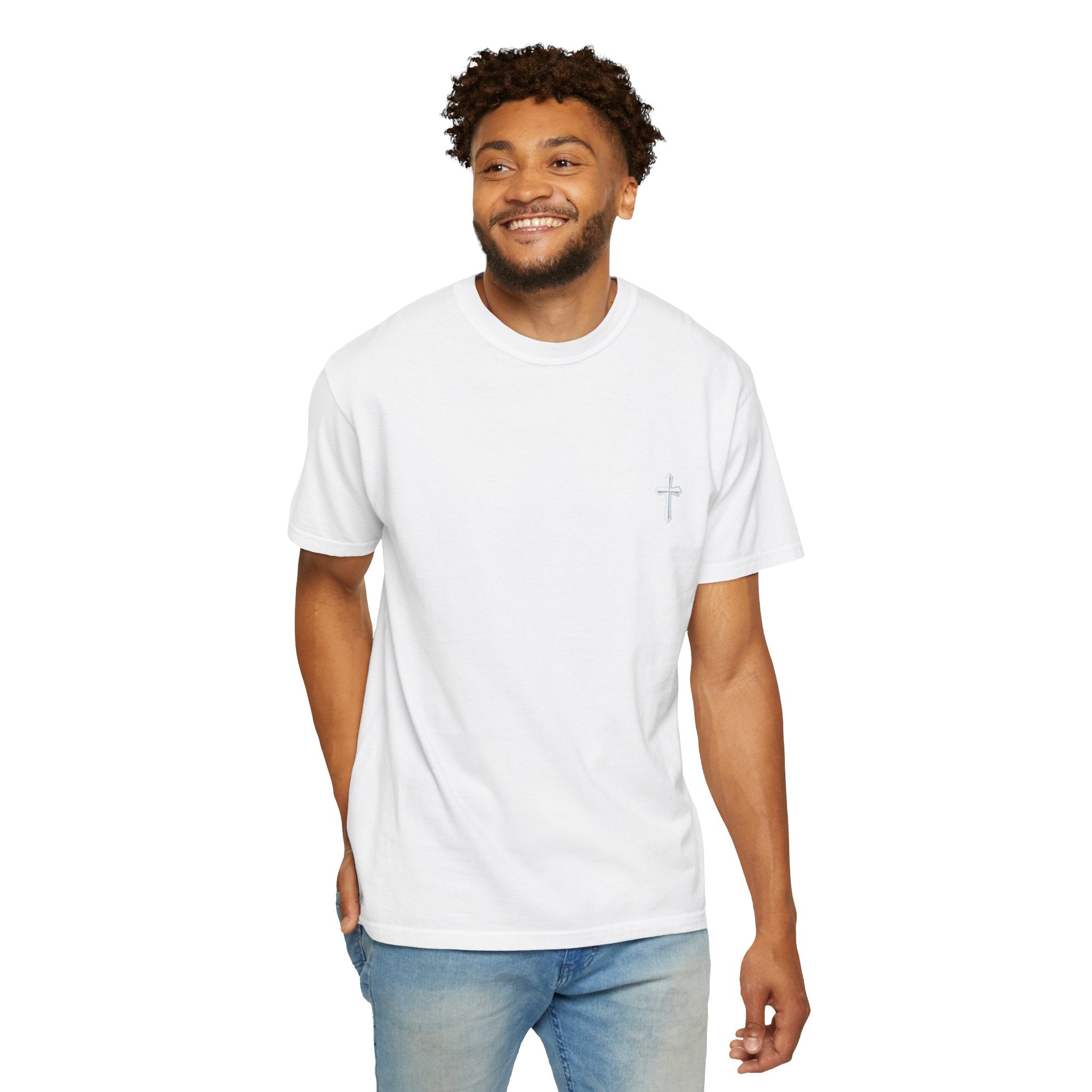 Jesus Rocks T-Shirt | Christian Faith Cross Graphic
