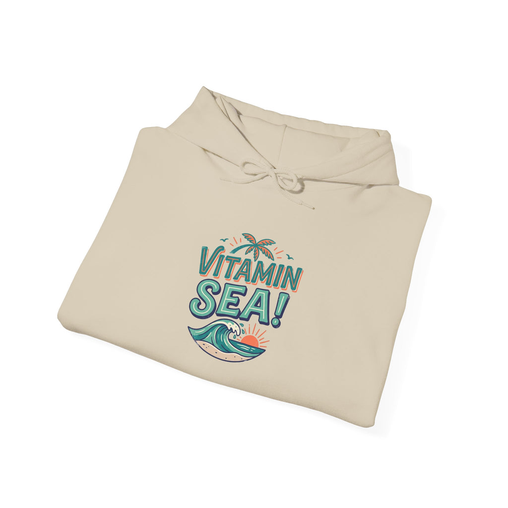 Vitamin Sea Hoodie — Beach Vibes Graphic Pullover
