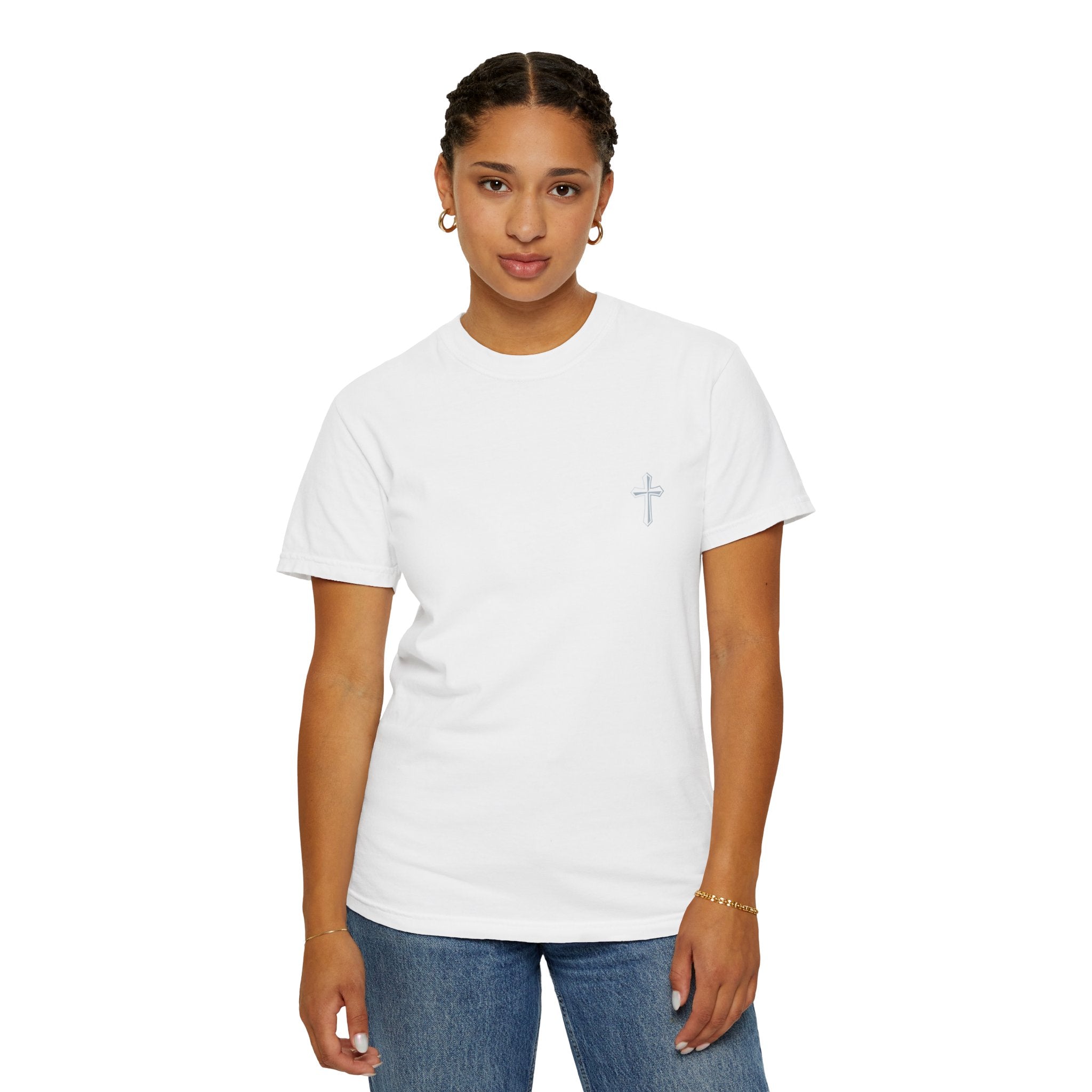Jesus Rocks T-Shirt | Christian Faith Cross Graphic