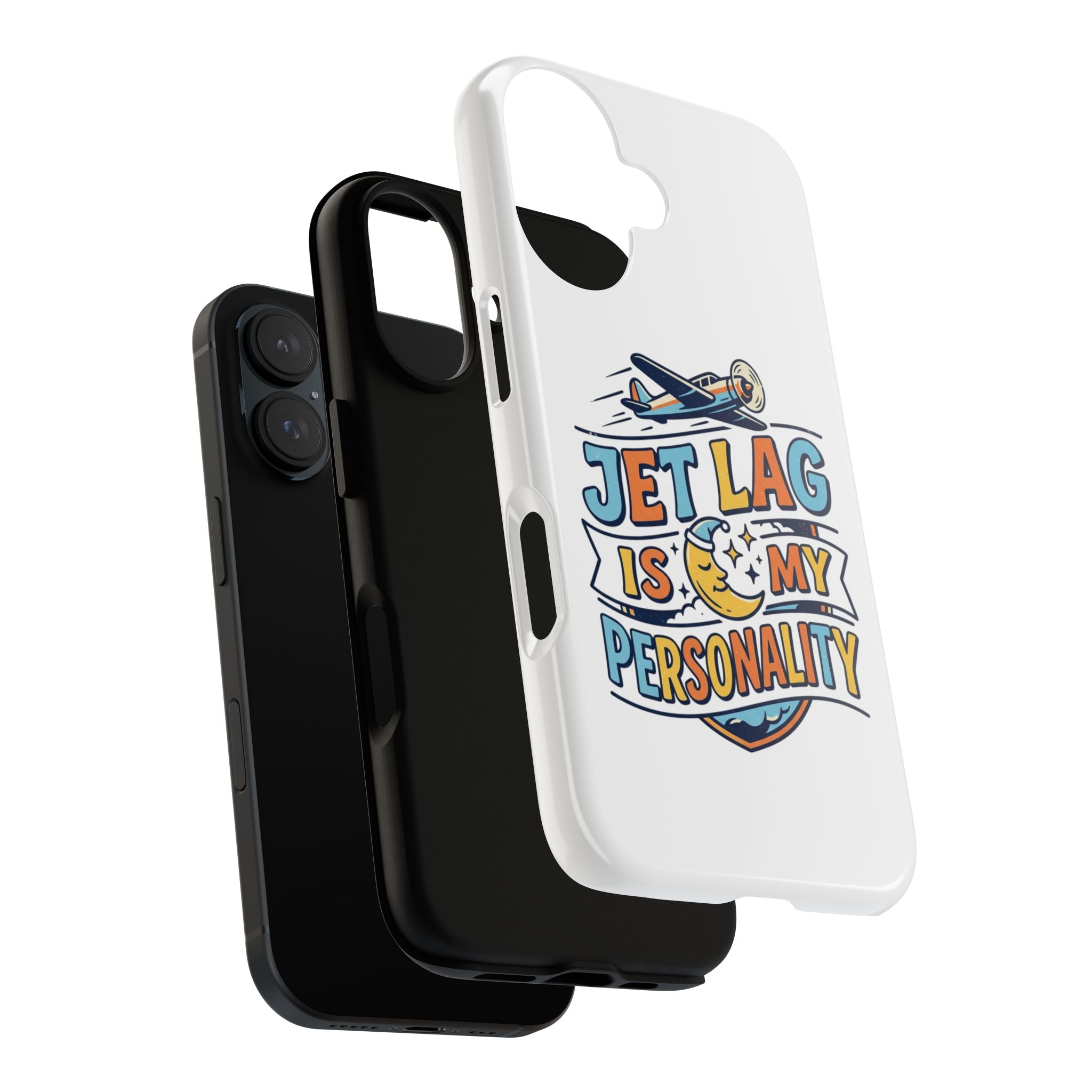 Jet Lag Is My Personality phone case | travel airplane design