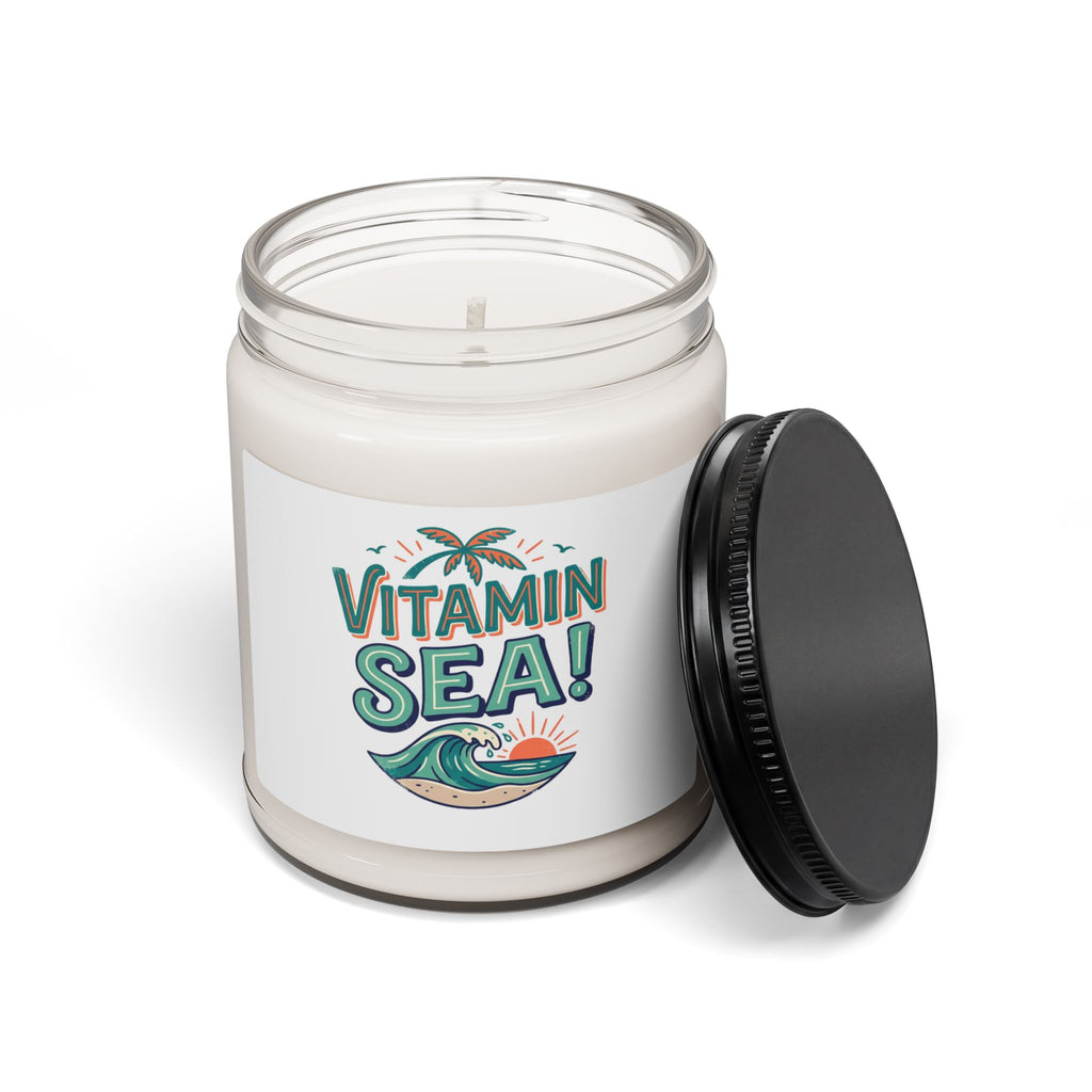 Vitamin Sea! Scented Soy Candle — 9oz Beachy Aromatherapy Jar