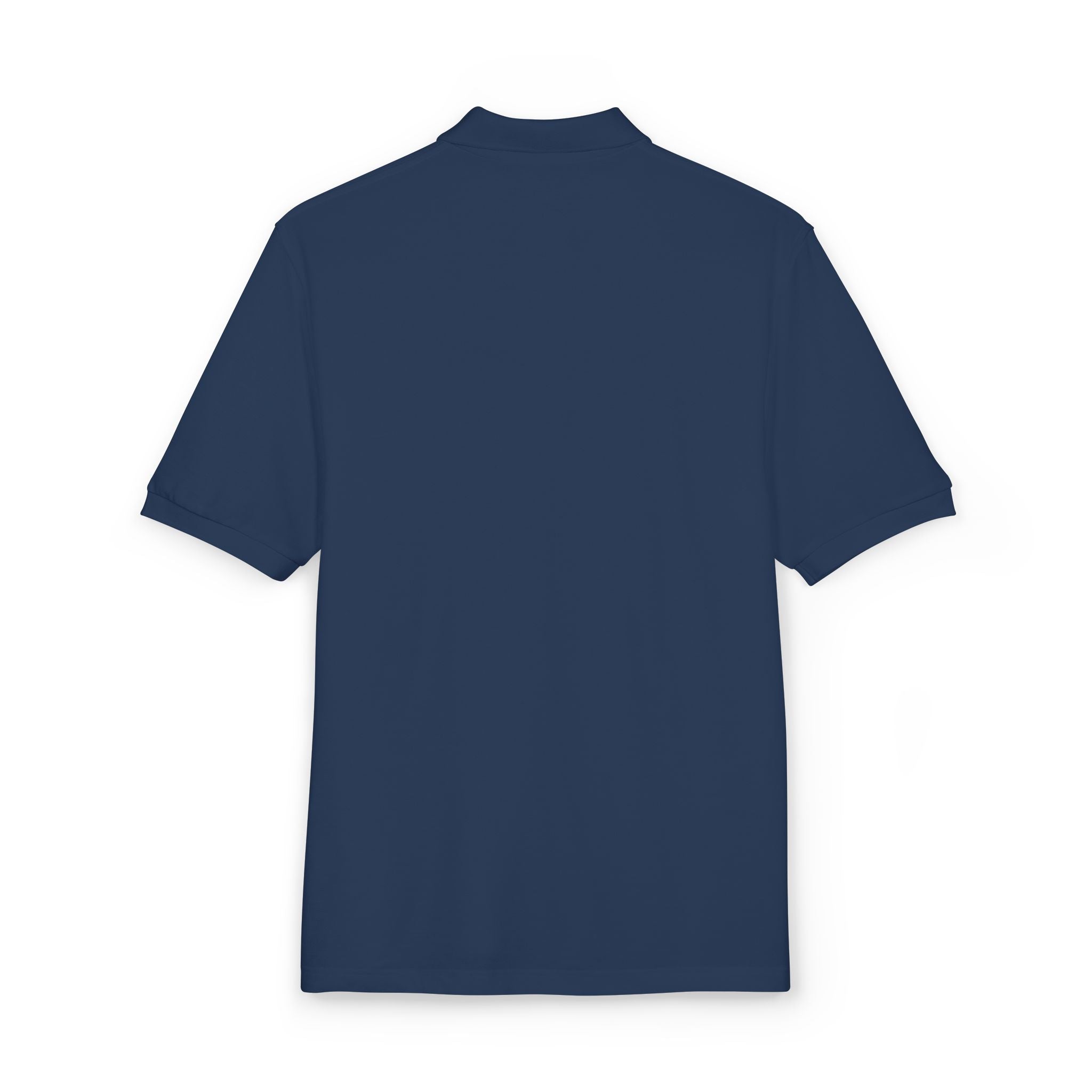 Floral Wreath Embroidered Polo
