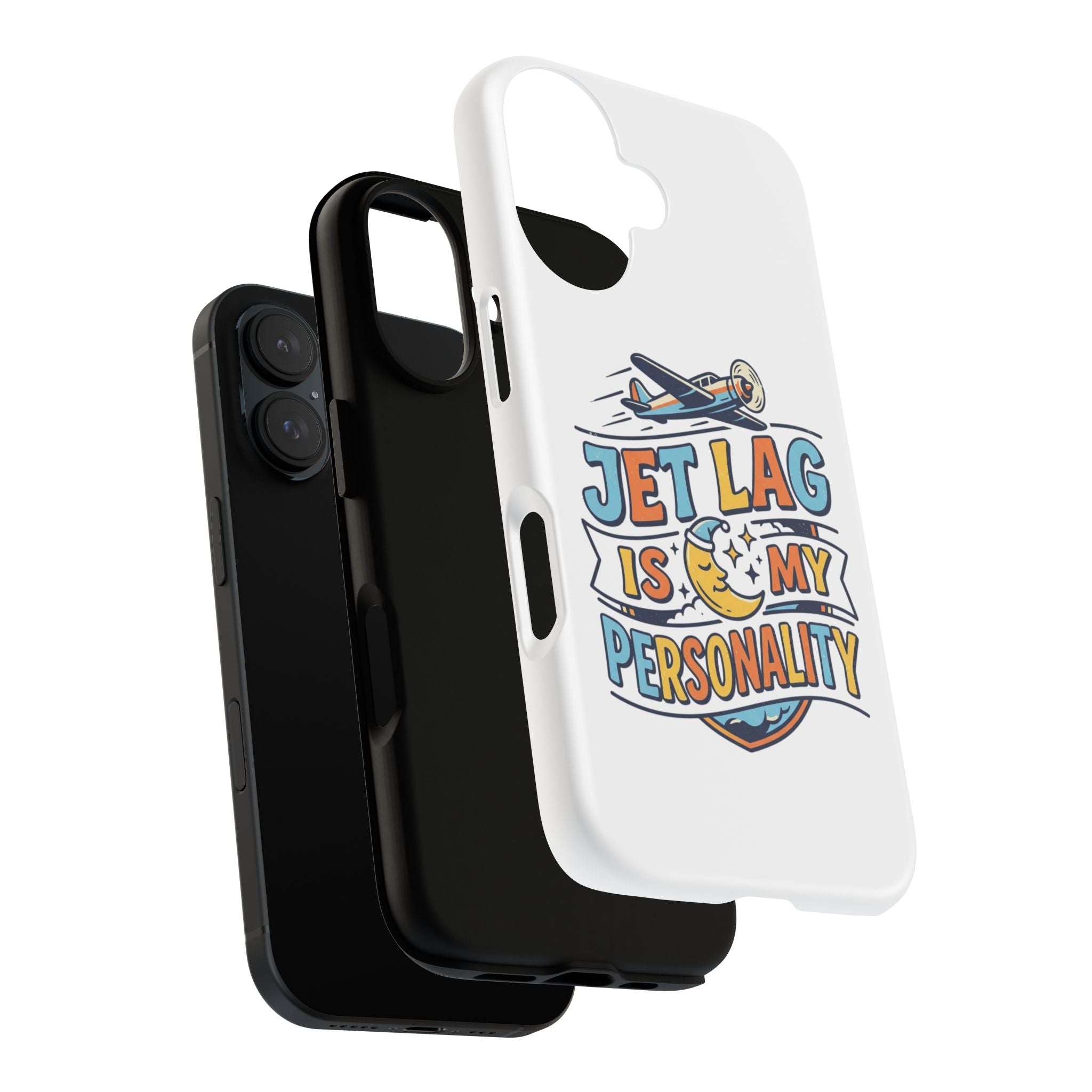 Jet Lag Is My Personality phone case | travel airplane design