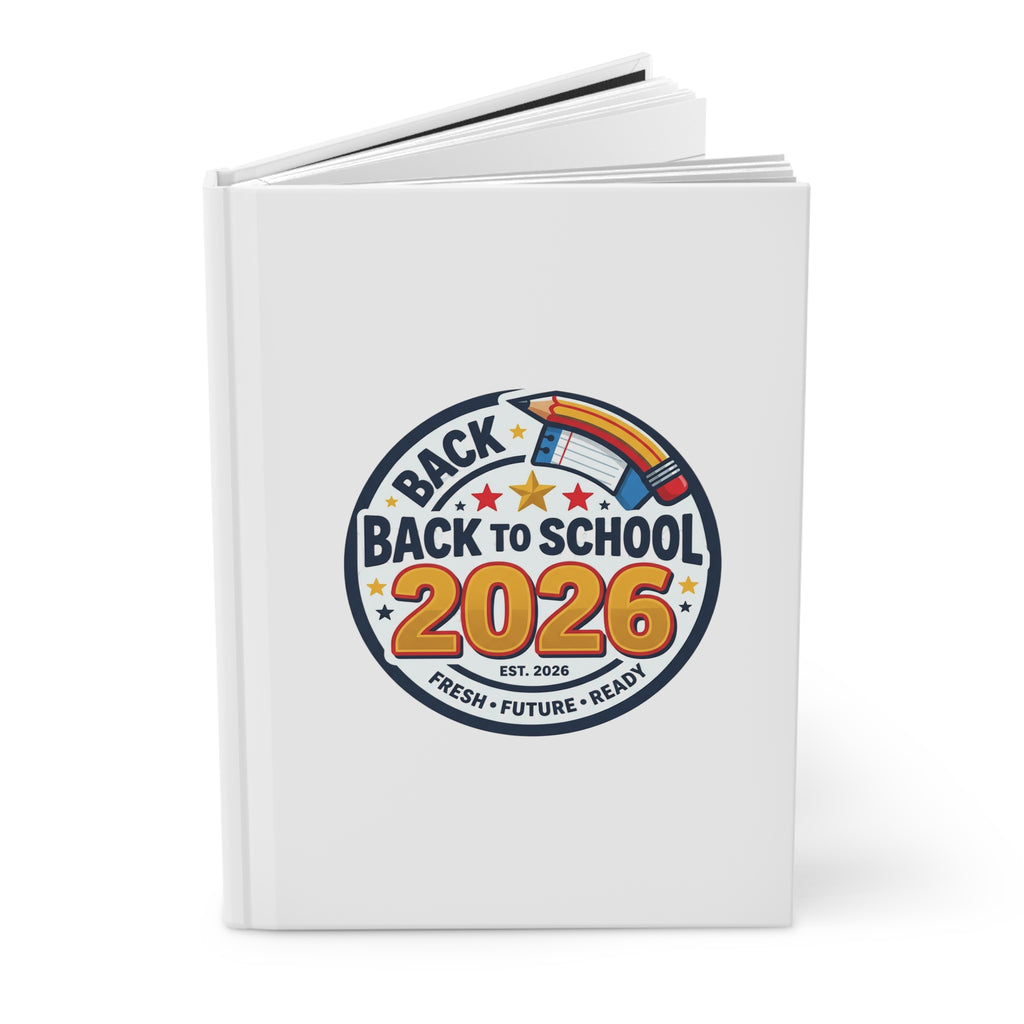 Back to School 2026 Hardcover Journal | Matte