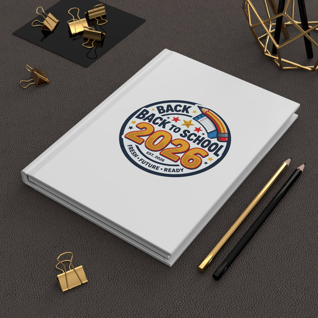 Back to School 2026 Hardcover Journal | Matte