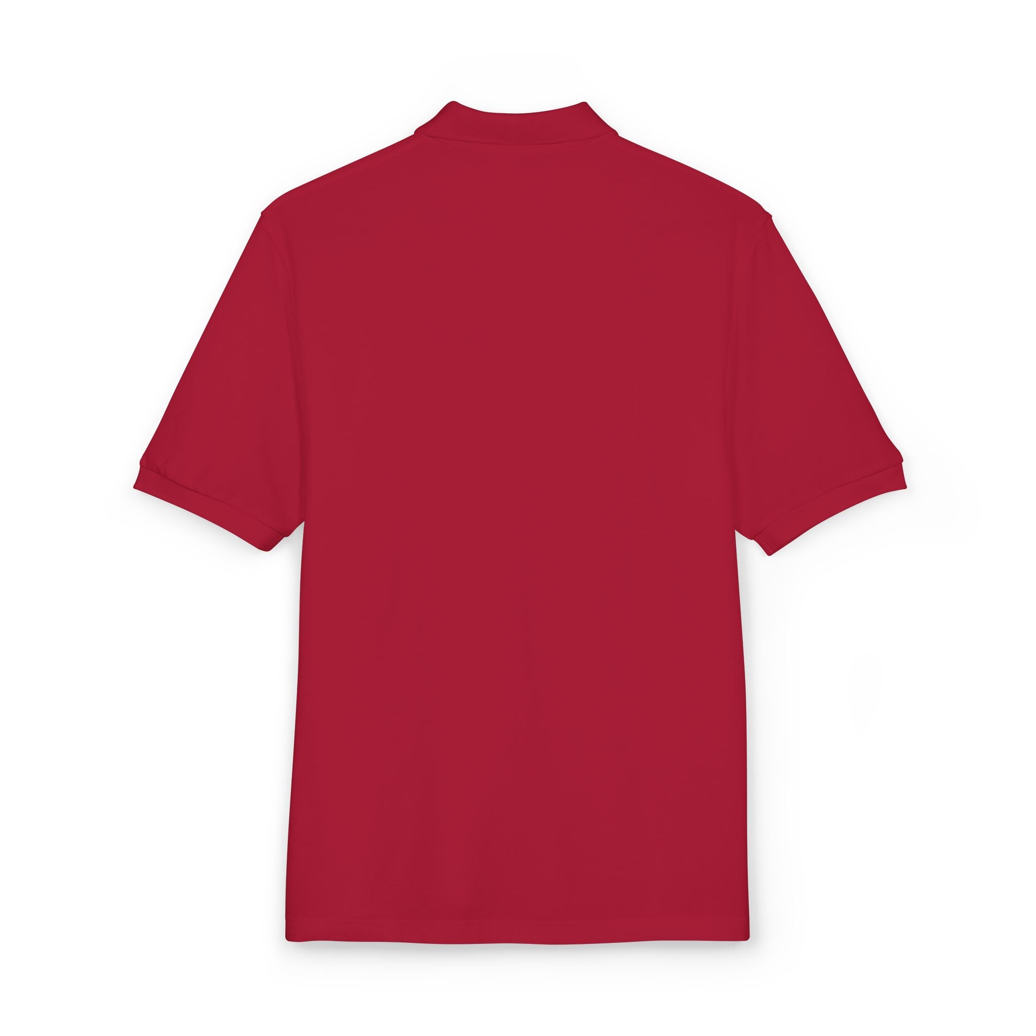 Floral Wreath Embroidered Polo